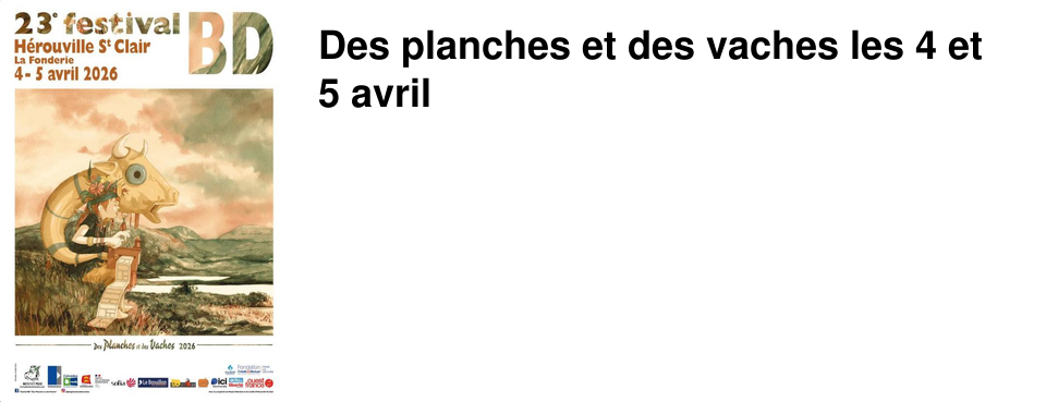 Des planches et des vaches les 4 et 5 avril